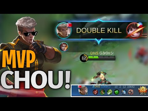 HYPER CARRY CARRY CHOU MVP! - MLBB