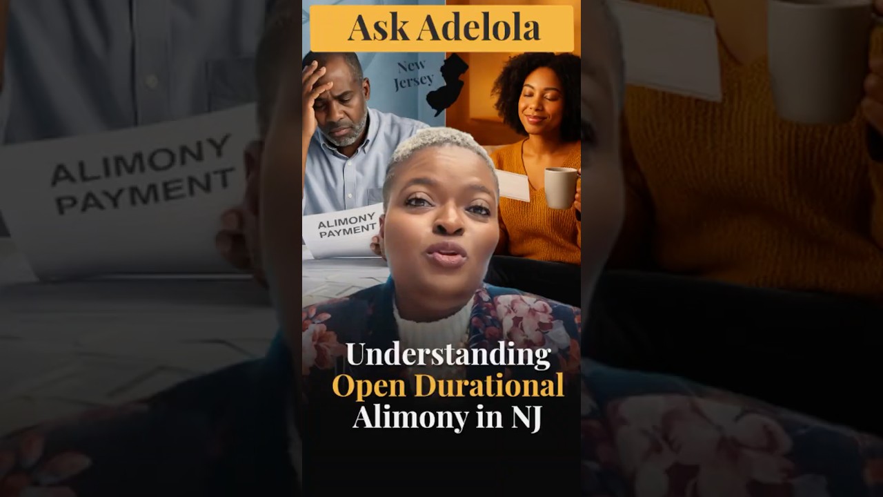 What Is Open Durational Alimony in New Jersey? Explained
