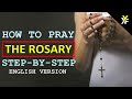 How To Pray The Rosary Step By Step English Version Beginner Friendly