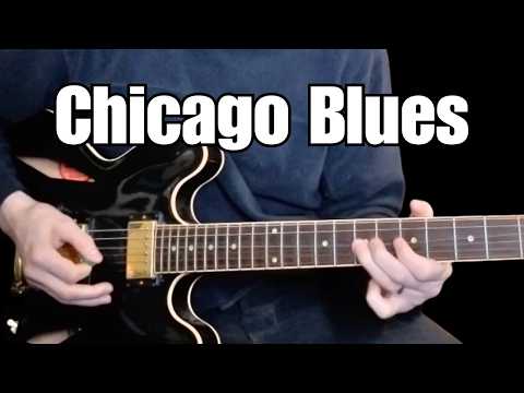 5 Chicago Blues Riffs everyone should know... a guitar lesson
