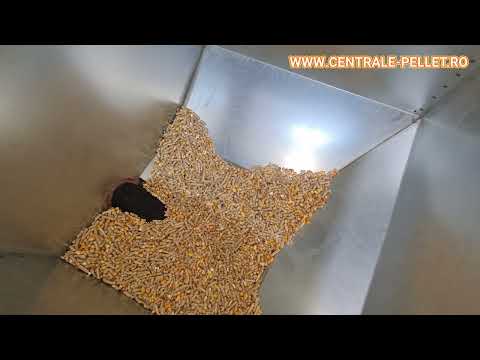 Centrala pe peleti Kenda - Functionare cu porumb si peleti