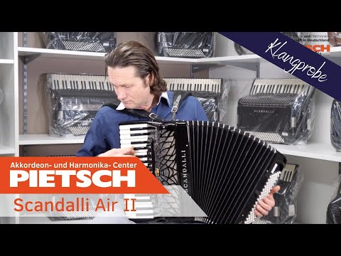 Akkordeon - Scandalli Air II (mit Cassotto) - Klangprobe