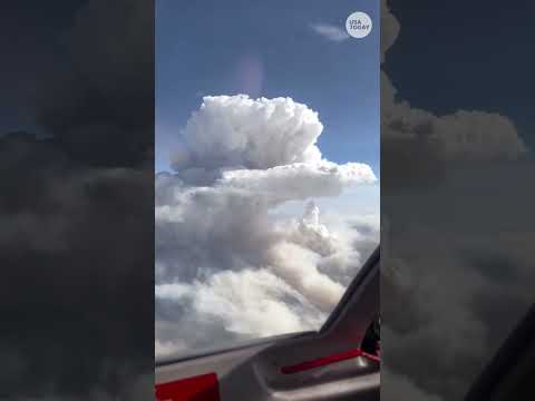 Aerial video: Wildfire smoke blankets Ontario as fires burn across Canada