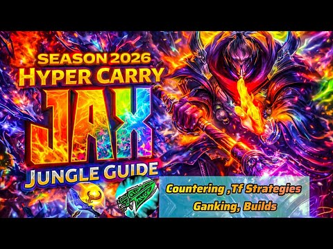 Jax Jungle Hyper Carry Match Up Guide #leagueoflegends #jax 