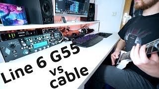 Video thumbnail for Line 6 G55 vs cable by Aramgeddon