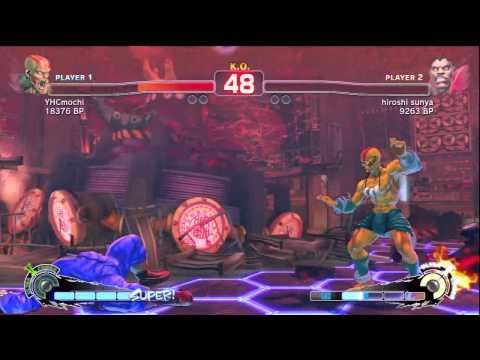 SSF4: Mochi (Dhalsim) VS hiroshi sunya (Boxer)