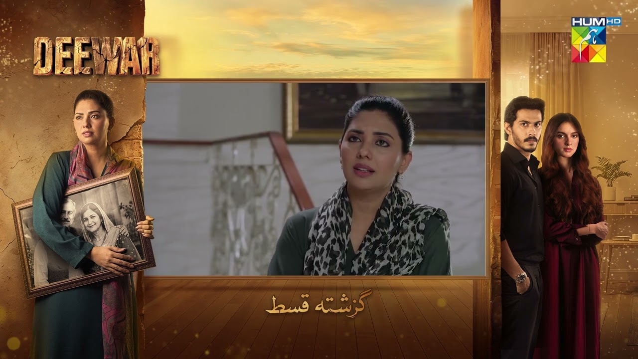 Deewar - Recap Episode 06 - [ Sunita Marshall & Ali Abbas ] HUM TV