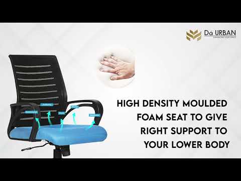 Da Urban Boom Revolving Mesh Fabric Chair