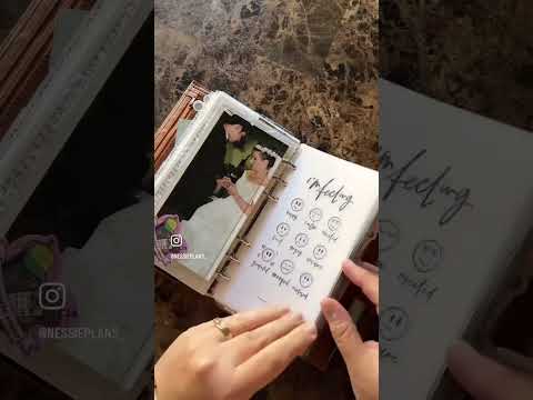 Gillio Firenze Medium Compagna Gold Planner Flip