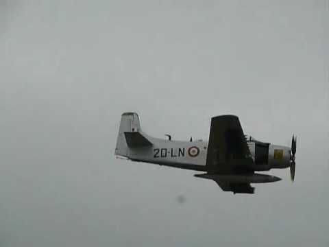Douglas Skyraider flyby