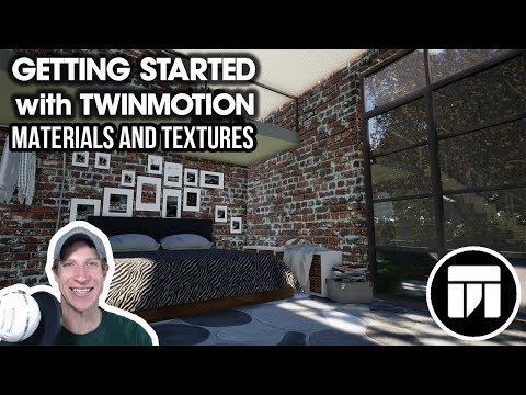 Getting Started RENDERING IN TWINMOTION (EP 5) - Adding and Editing Materials/Textures