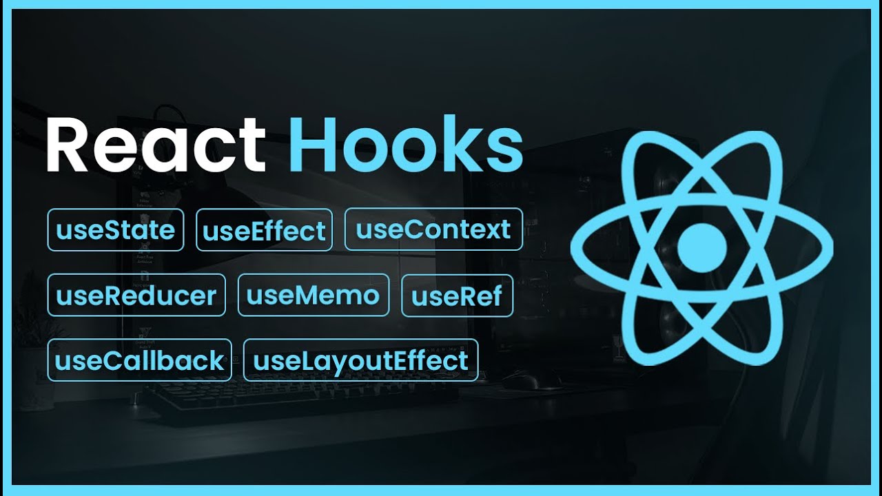 React Hooks: Aprenda os MAIS IMPORTANTES em 50 Minutos!