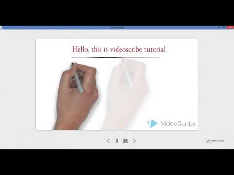VideoScribe Basic Tutorial