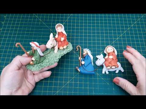 Especial de Natal - Maria no burrinho - molde 746 - Coleção 2020 Selma Fantucci e Simone Moldes