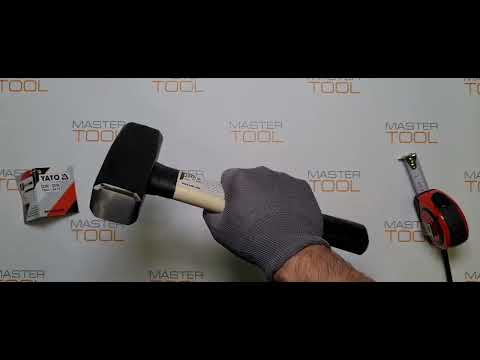 Кувалда YATO 1,5 кг, длина 260 мм (YT-4552) – надежный инструмент