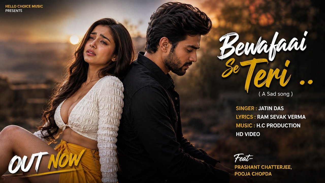 Bewafaai Se Teri | Jatin Das | New Hindi Sad Song 2026 | Heart Broken Love Song by Hello Choice Music Official  — Official Music Video