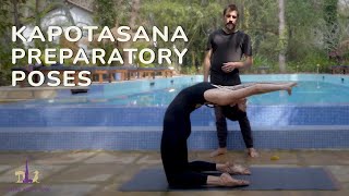 Explore Kapotasana Preparatory Poses with Ty Landrum at Purple Valley Yoga