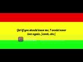 Sanchez No more heartache Lyrics video