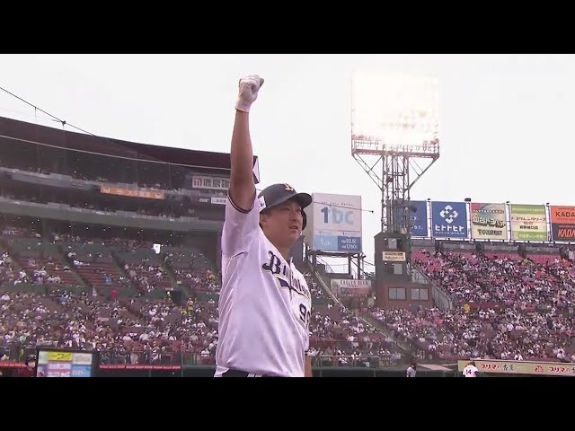 【8回表】今季第11号はライトスタンドへ!! バファローズ・杉本裕太郎 追撃の2ランホームラン!! 2022年7月16日 東北楽天ゴールデンイーグルス 対 オリックス・バファローズ