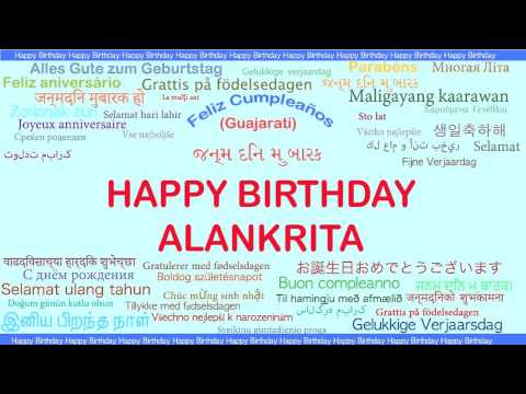 Alankrita   Languages Idiomas - Happy Birthday