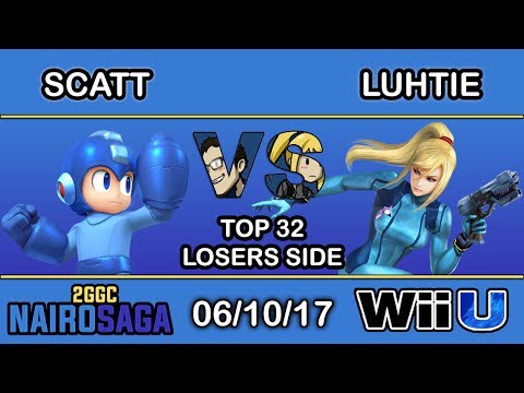 2GGC: Nairo Saga - MVG | ScAtt (Mega Man) Vs. Luhtie (Zero Suit Samus) Top 32 Losers Side