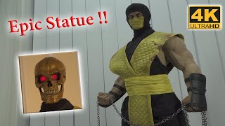 Clean & Assemble - RARE Mortal Kombat 1/3 Classic Scorpion Statue