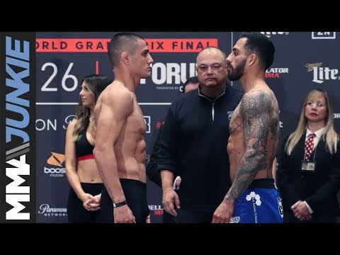 Bellator 214: Aaron Pico vs  Henry Corrales ceremonial weigh in highlight