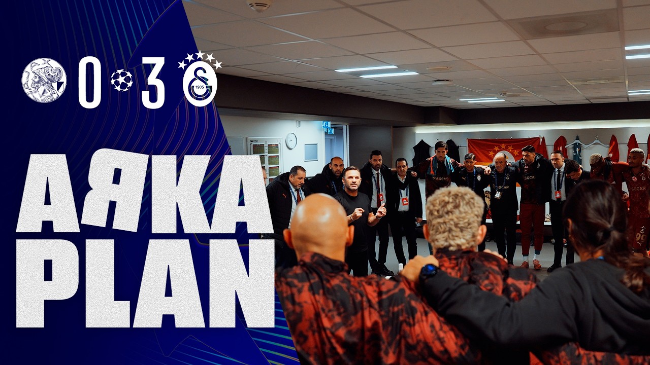 🎥 #ArkaPlan | Ajax 0-3 Galatasaray #AJAvGS #UCL 