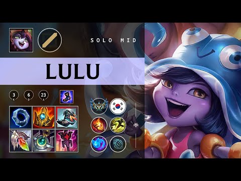 Lulu Mid vs Yasuo - KR Challenger Patch 26.02