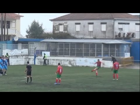 O golo de belo efeito de Tiago Crouch Ribeiro, do AC Cucujães
