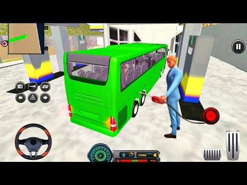 Real Uphill Offroad Bus Games 2026 | Public Transport Bus Driving Video Game | Android Gameplay