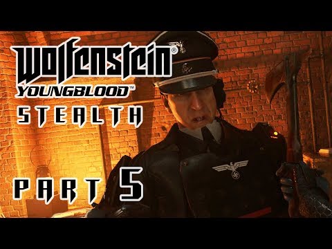 WOLFENSTEIN YOUNGBLOOD Stealth Gameplay Walkthrough Part 5 – Dark Sewers Of Paris