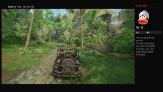 Playin uncharted 4 driving to new deavon