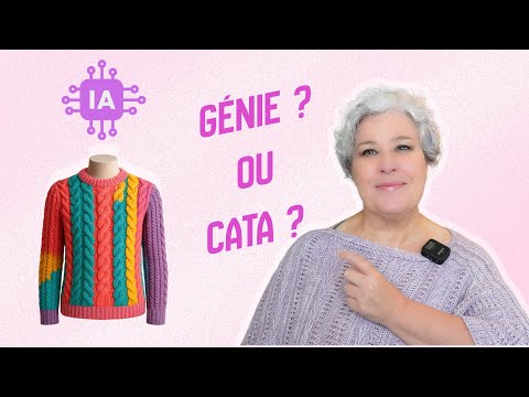 I let an AI invent a knitting pattern....