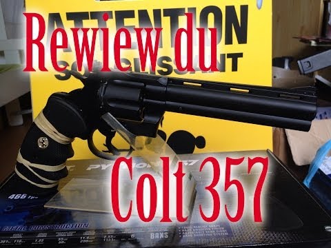 Rewiew Colt 357 magnum King arms, (cybergun ) version finale