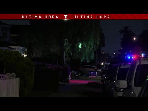 Agentes llegan a casa de presunto sospechoso de tiroteo en evento de la Casa Blanca