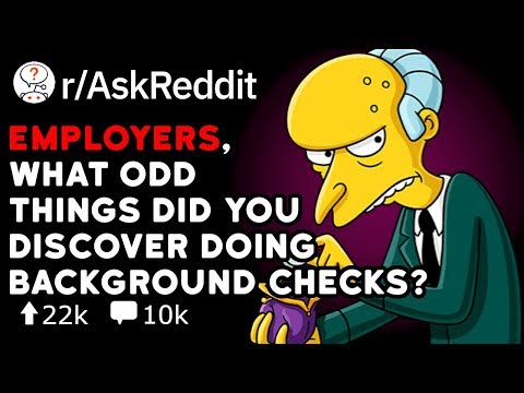 Reddit Background Check