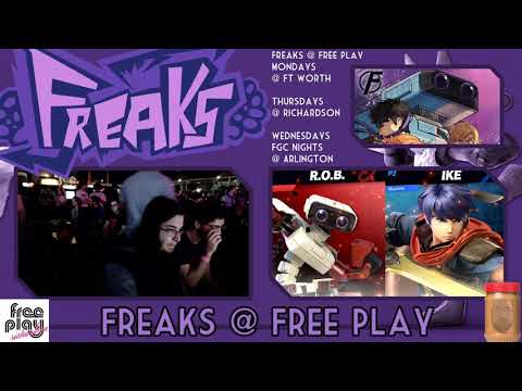 Grayson (R.O.B) vs Vanguard (Ike) |FREAKS IRL SMASH @ FREE PLAY ARCADE RICHARDSON 10