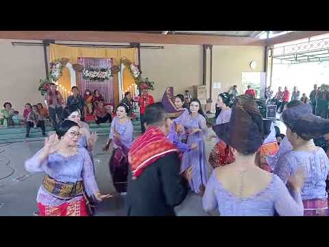 Landek Karo Musik Ronggeng || Ngosei orang tua keluarga Barus Mergana
