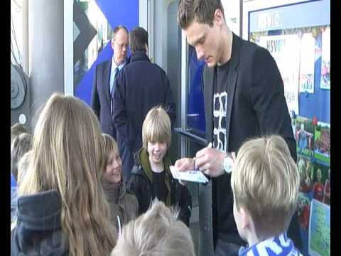 Die "Wiker-Tiger" treffen Marcell Jansen