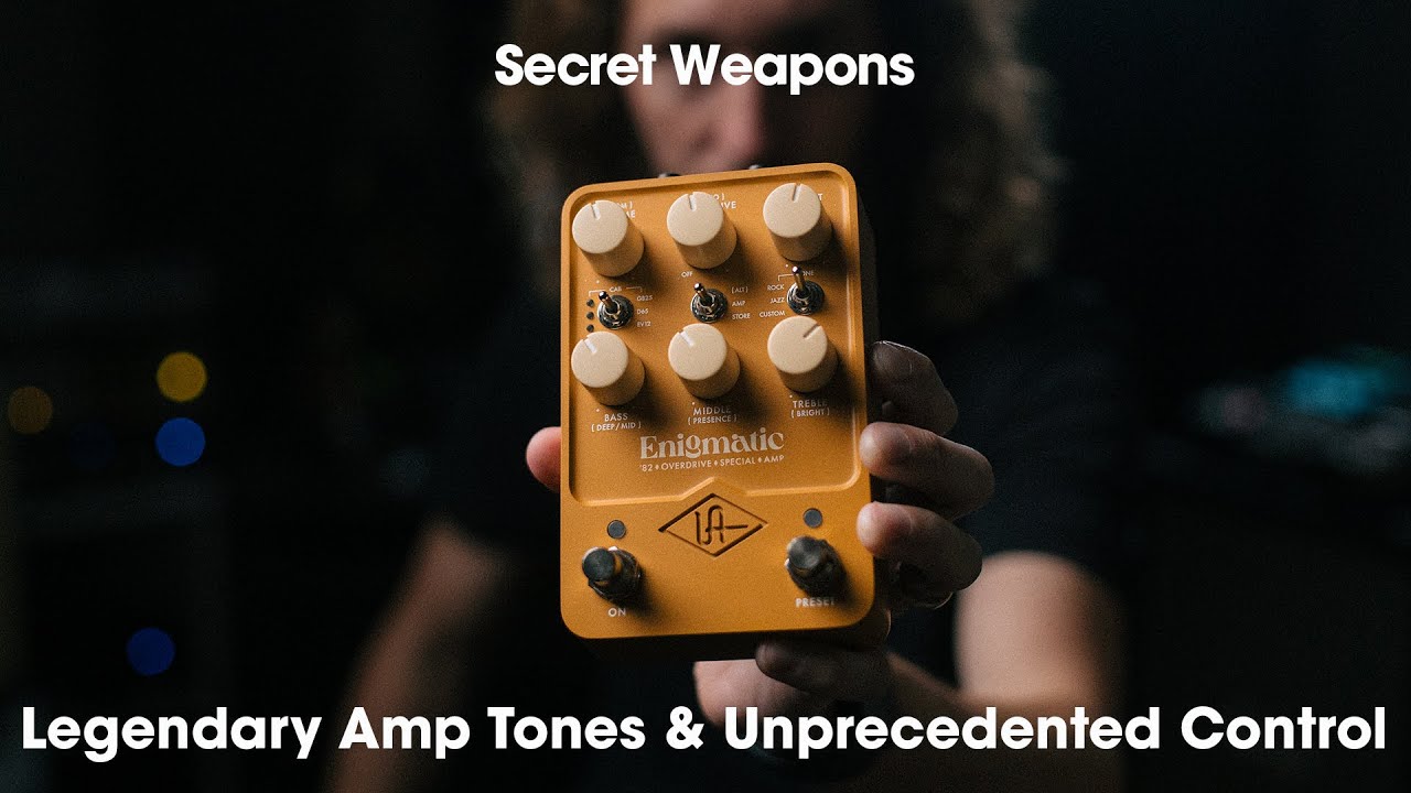 Universal Audio UAFX Enigmatic '82 Overdrive Special Universal Audio UAFX Enigmatic '82 Overdrive Special
