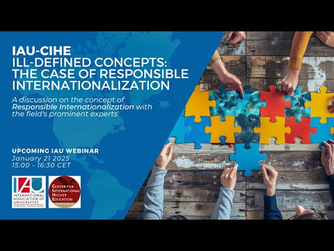 IAU-CIHE: Ill-defined concepts: The Case of Responsible Internationalization