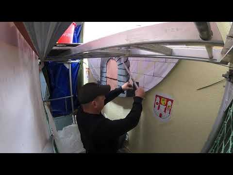 Das Colditzer Stadtwappen - Schieferornament - Teil 4 - Rechte untere Seite decken