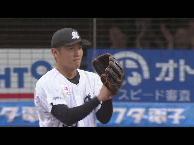 【9回表】支配下登録&移籍後初登板!! マリーンズ・吉田凌 3者凡退に抑える好リリーフ!!  2024年6月2日 千葉ロッテマリーンズ 対 阪神タイガース