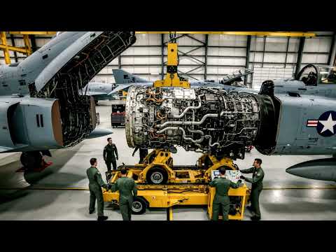 Abandoned for 40 Years: Full Restoration of a Mossy F-4 Phantom II (Satisfying ASMR)