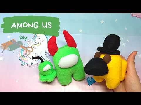 Шью Among Us в маске от чумы с выкройкой diy