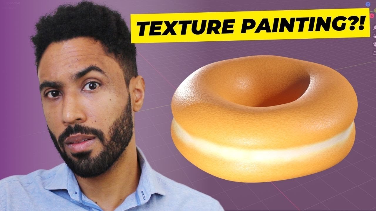 Aula 08 - Texture painting para iniciantes | Blender tutorial em português