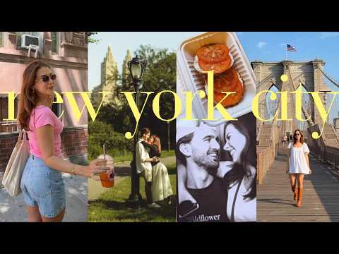 a week in NYC ⭐️ what we ate, central park, photo booths, broadway, shopping!