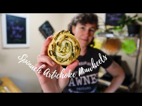 Spinach Artichoke Pinwheels