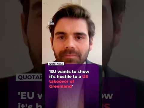 'EU wants to show it's hostile to a US takeover of Greenland'